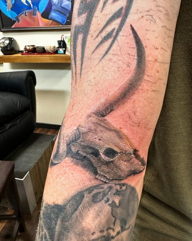 Tattoo work by David Justice