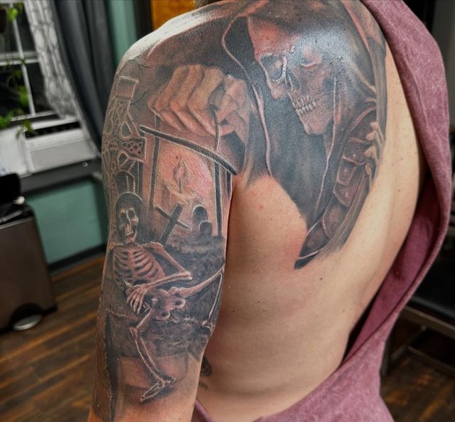 Tattoo work by David Justice
