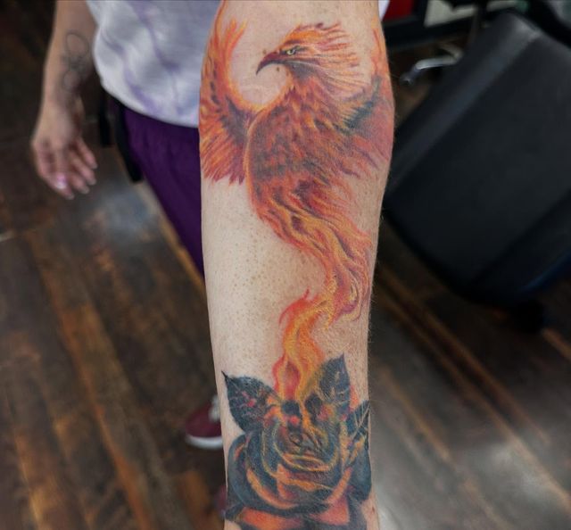 Tattoo work by David Justice