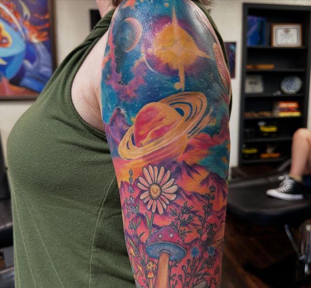 Tattoo work by David Justice