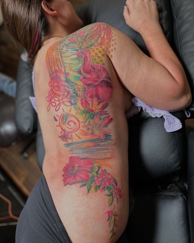 Tattoo work by David Justice