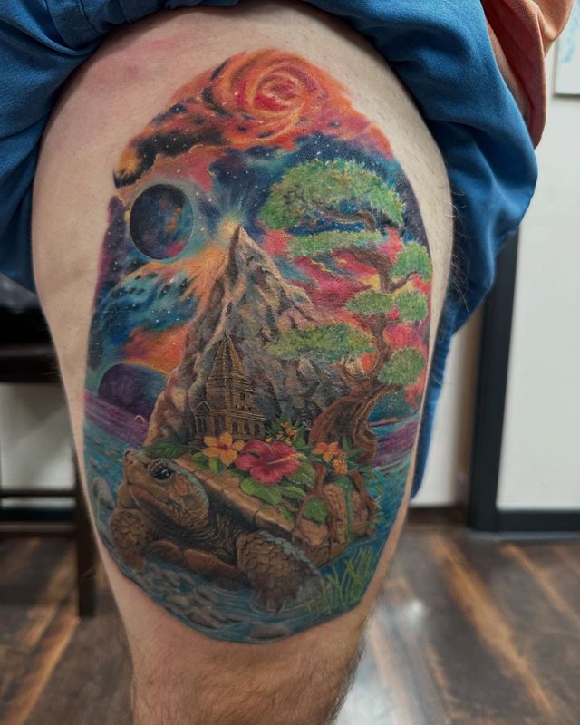Tattoo work by David Justice