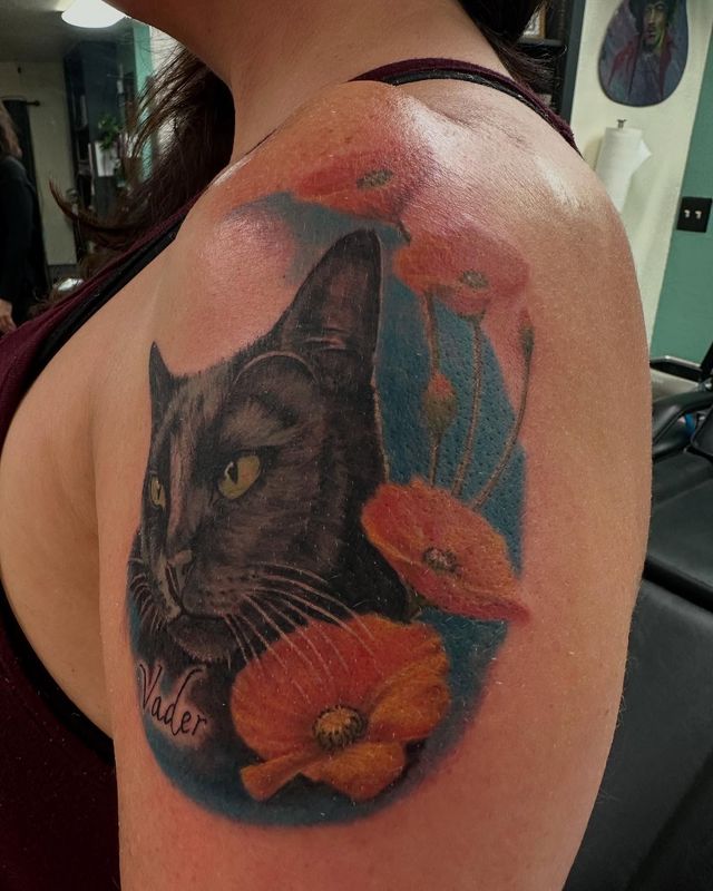 Tattoo work by David Justice