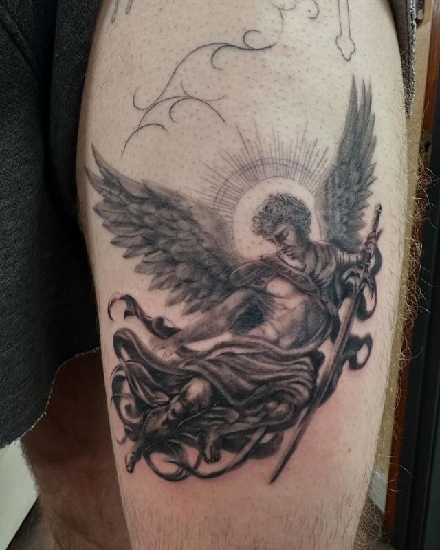 Tattoo work by David Justice