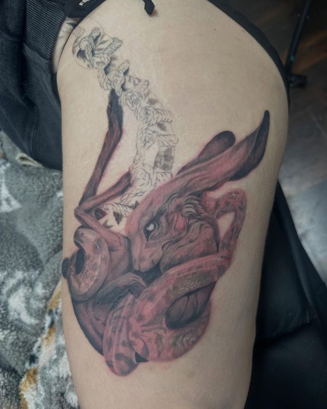 Tattoo work by David Justice