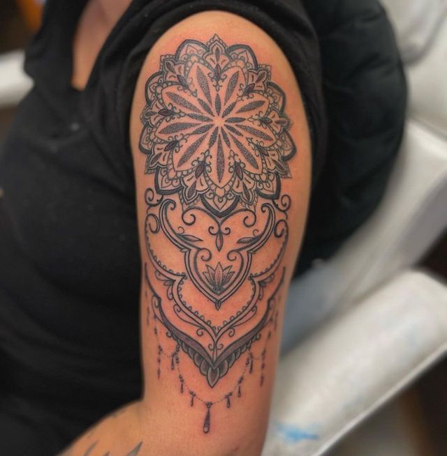 Tattoo work by Shelby Justice