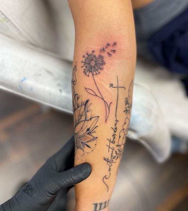 Tattoo work by Shelby Justice
