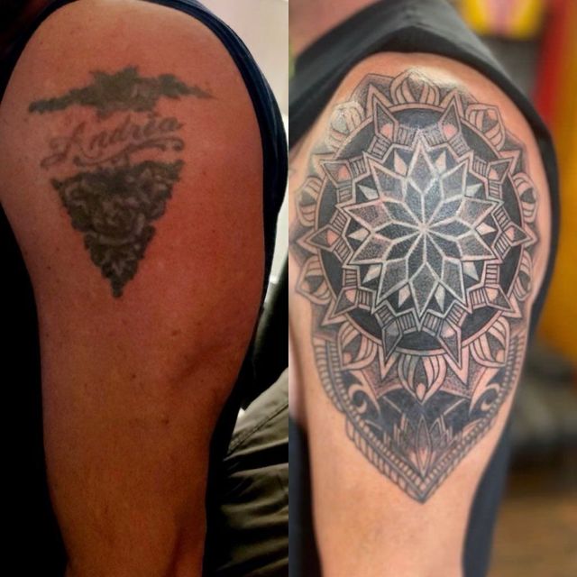 Tattoo work by Shelby Justice