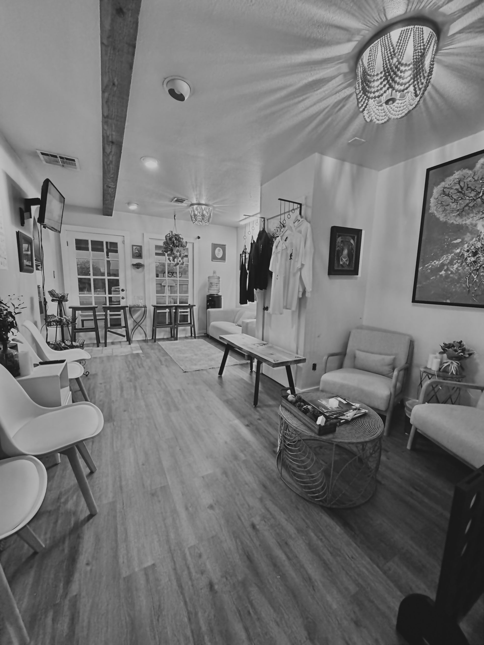 Lobby and reception area at American Gypsy Tattoo